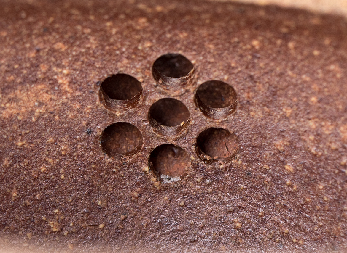 Чайник, 110 мл. # 51832,  исинская глина, дровяной обжиг, ручная работа