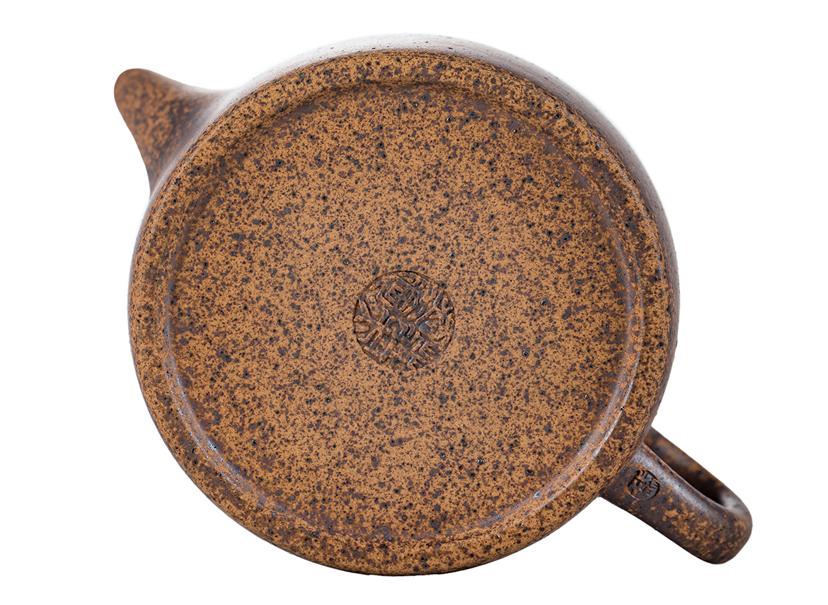 Чайник # 51833, исинская глина, дровяной обжиг, ручная работа, 165 мл.