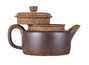 Чайник # 51833, исинская глина, дровяной обжиг, ручная работа, 165 мл.