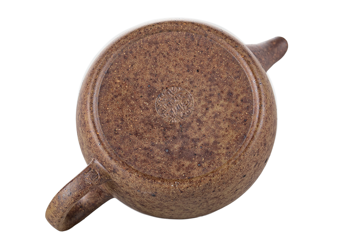 Чайник # 51834, исинская глина, дровяной обжиг, ручная работа, 120 мл.