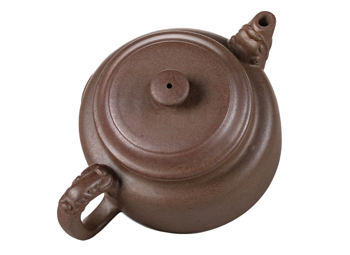 Чайник # 51835, исинская глина, дровяной обжиг, ручная работа, 290 мл.