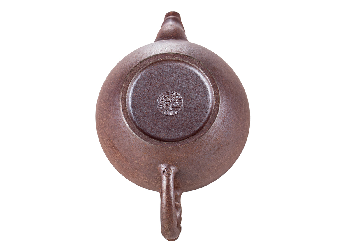 Чайник # 51836, исинская глина, дровяной обжиг, ручная работа, 160 мл.