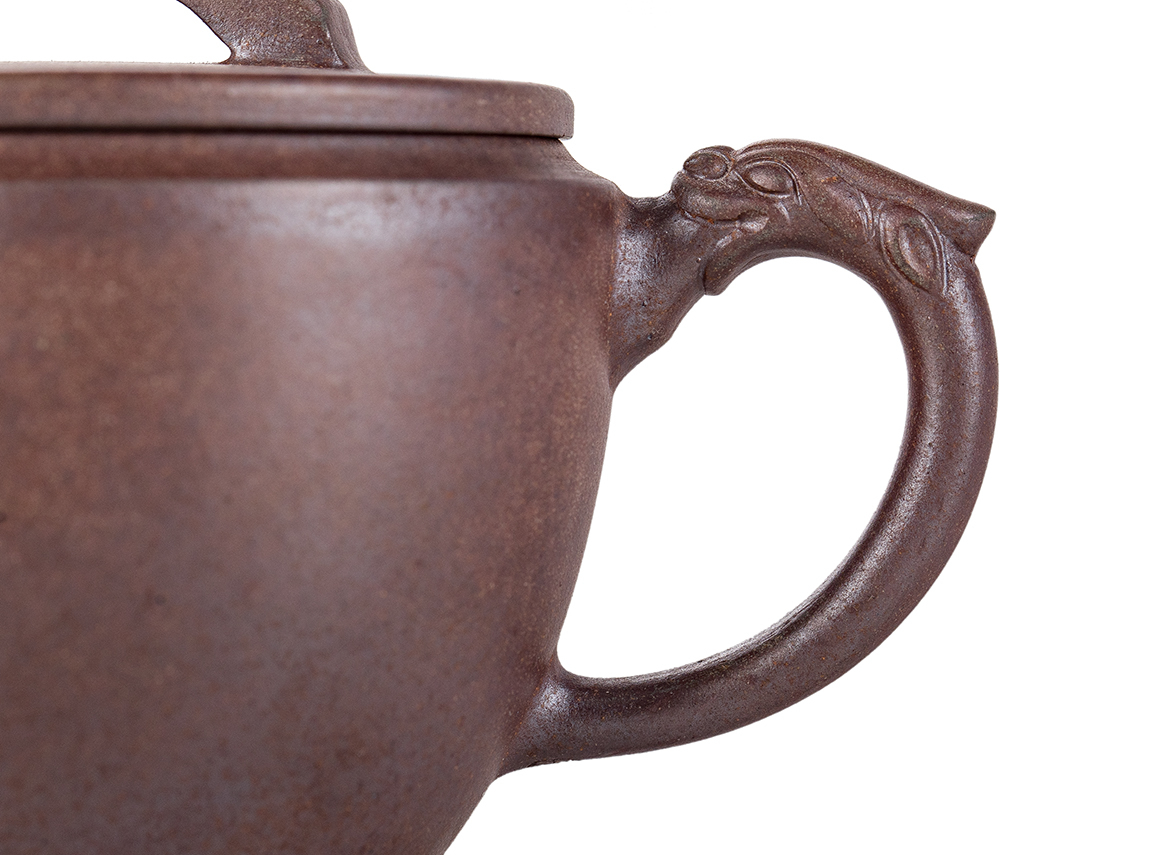 Чайник # 51836, исинская глина, дровяной обжиг, ручная работа, 160 мл.