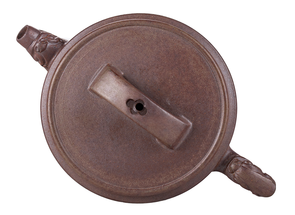 Чайник # 51836, исинская глина, дровяной обжиг, ручная работа, 160 мл.