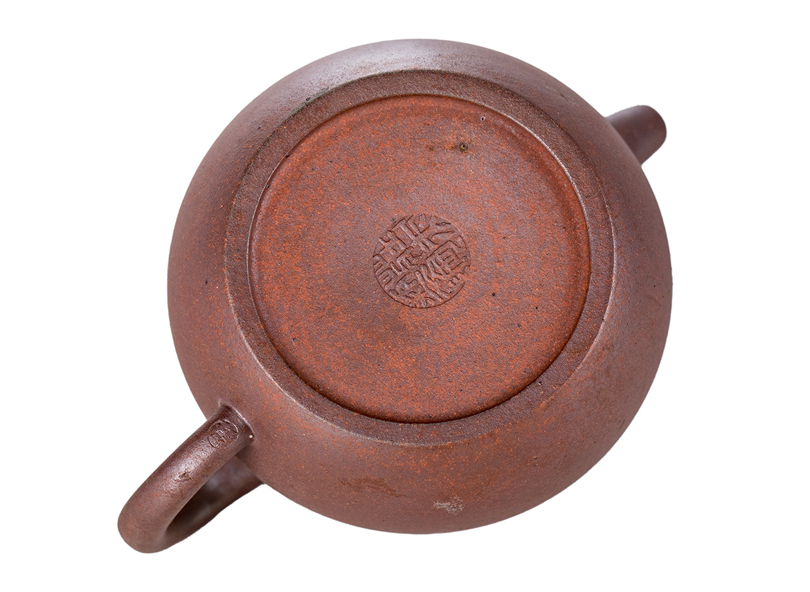 Чайник # 51837, исинская глина, дровяной обжиг, ручная работа, 230 мл.