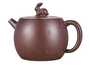 Чайник # 51837, исинская глина, дровяной обжиг, ручная работа, 230 мл.