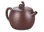 Чайник # 51837, исинская глина, дровяной обжиг, ручная работа, 230 мл.