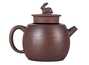 Чайник # 51837, исинская глина, дровяной обжиг, ручная работа, 230 мл.