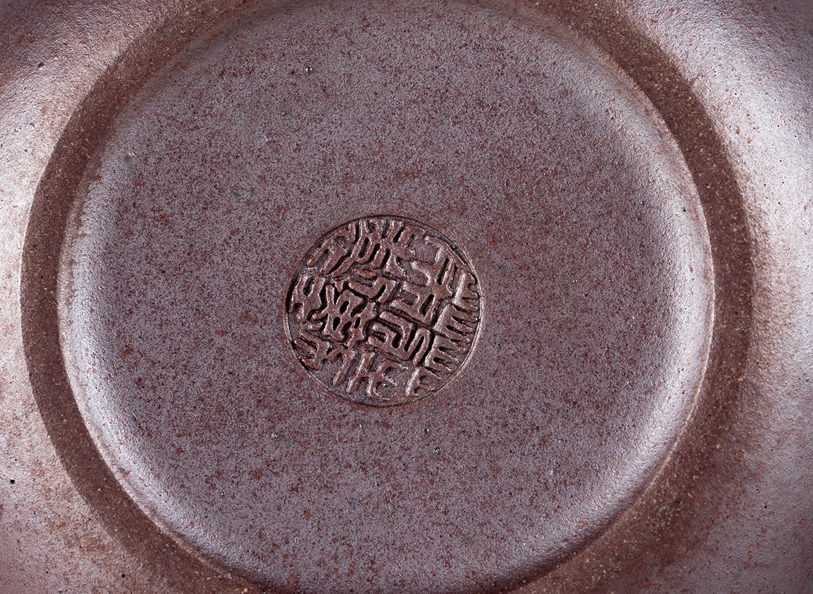 Чайник # 51838, исинская глина, дровяной обжиг, ручная работа, 170 мл.