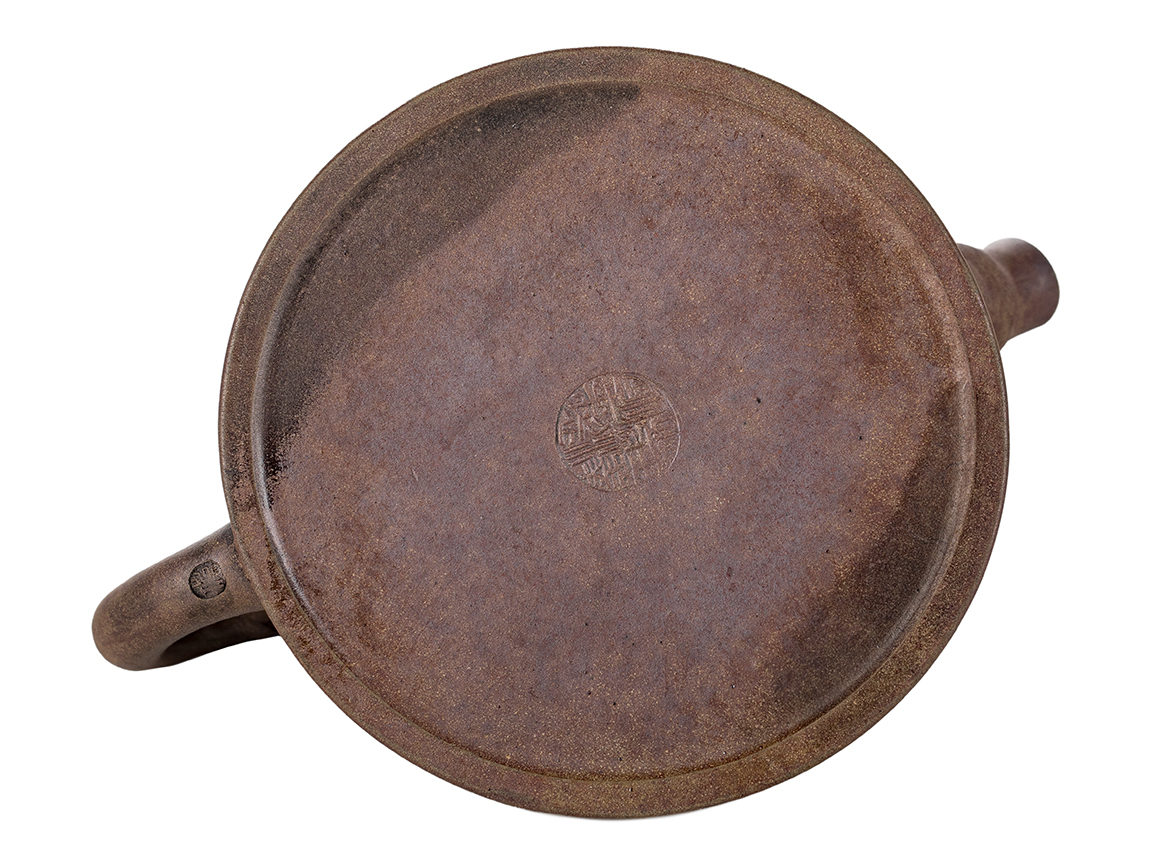 Чайник # 51841, исинская глина, дровяной обжиг, ручная работа, 170 мл.