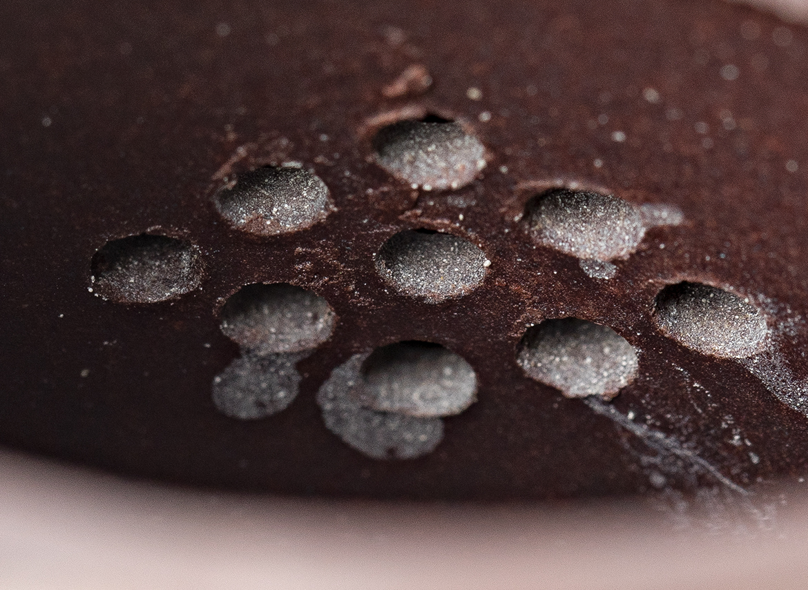 Чайник # 51841, исинская глина, дровяной обжиг, ручная работа, 170 мл.