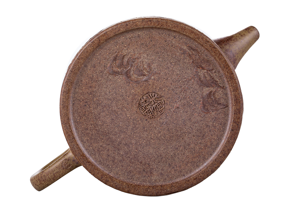 Чайник # 51842, исинская глина, дровяной обжиг, ручная работа, 220 мл.