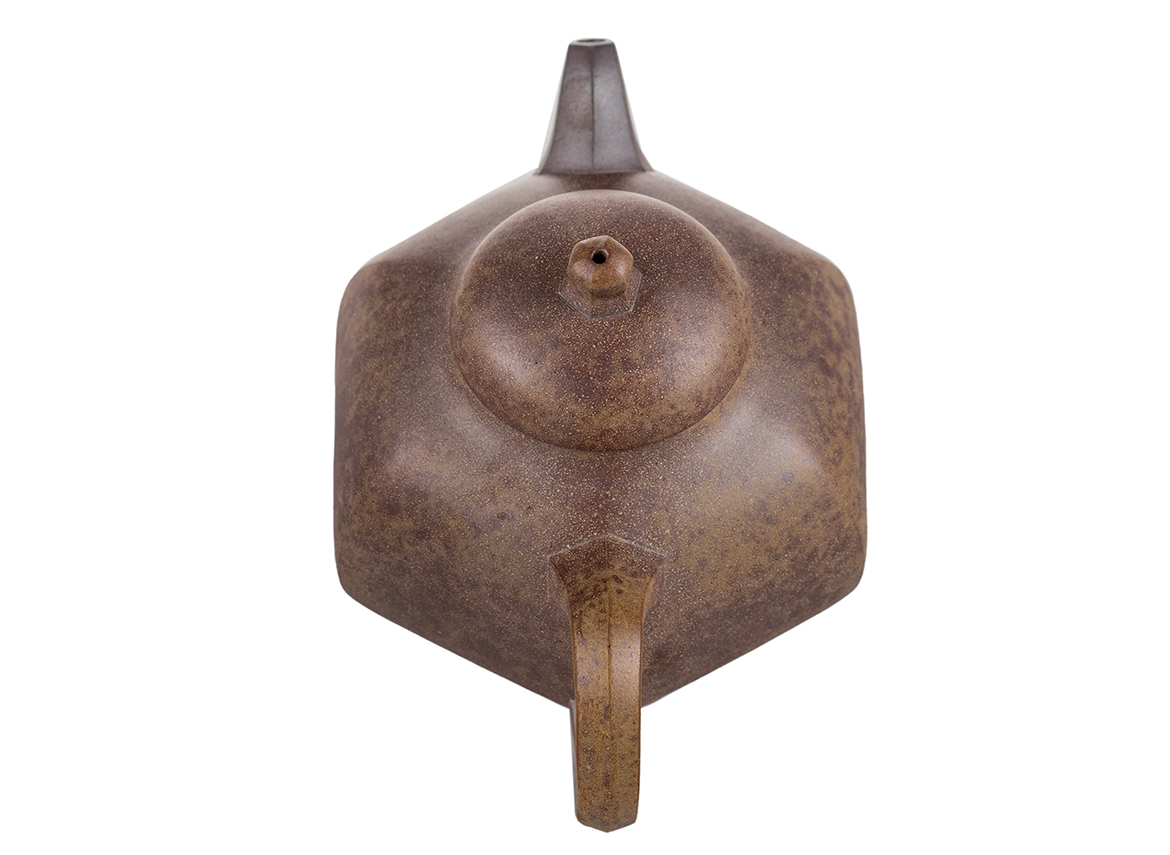 Чайник # 51843, исинская глина, дровяной обжиг, ручная работа, 300 мл.