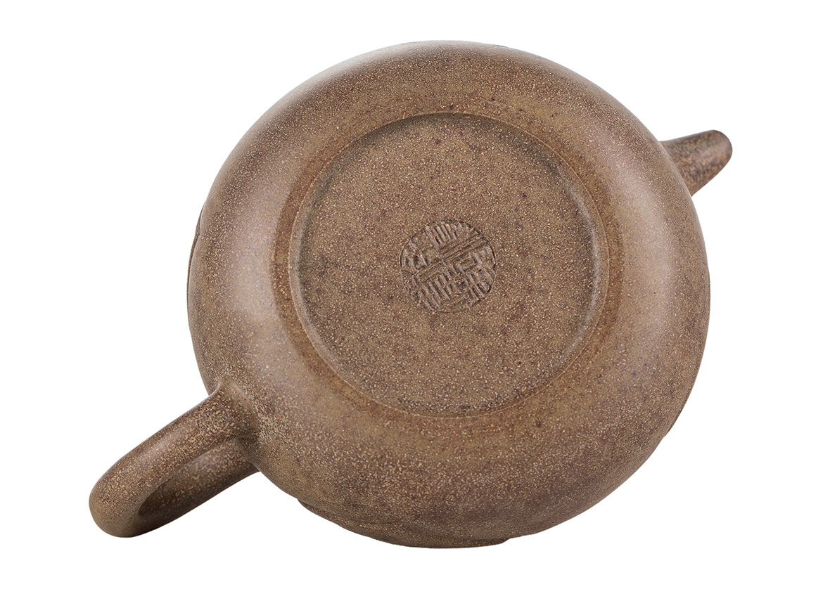 Чайник # 51844,  исинская глина, дровяной обжиг, ручная работа, 180 мл.