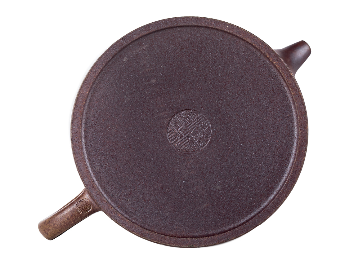 Чайник # 51847, исинская глина, дровяной обжиг, ручная работа, 150 мл.