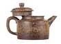 Чайник # 51850, исинская глина, дровяной обжиг, ручная работа, 210 мл.