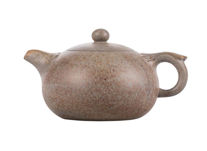 Чайник # 51851, исинская глина, дровяной обжиг, ручная работа, 235 мл. Чайник # 51851, исинская глина, дровяной обжиг, ручная работа, 235 мл.