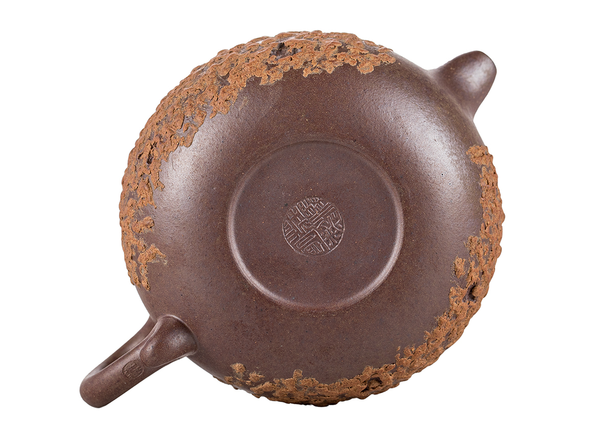 Чайник # 51854, исинская глина, дровяной обжиг, ручная работа, 235 мл.