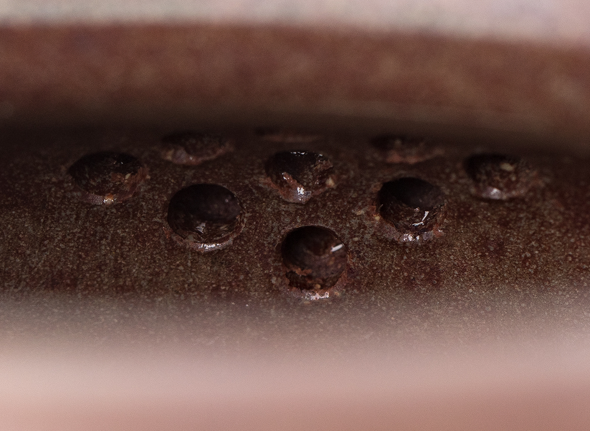 Чайник # 51854, исинская глина, дровяной обжиг, ручная работа, 235 мл.