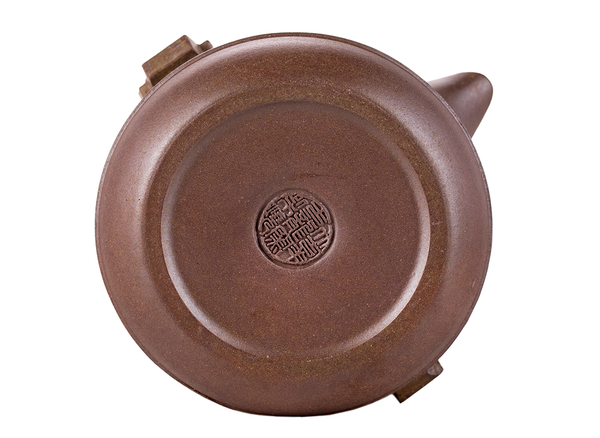 Чайник # 51855, исинская глина, дровяной обжиг, ручная работа, 185 мл.