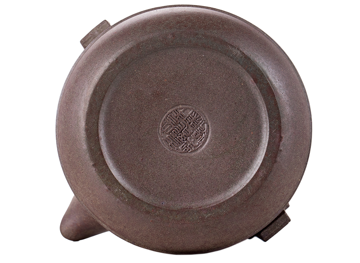 Чайник # 51856, исинская глина, дровяной обжиг, ручная работа, 185 мл.