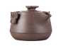 Чайник # 51856, исинская глина, дровяной обжиг, ручная работа, 185 мл.