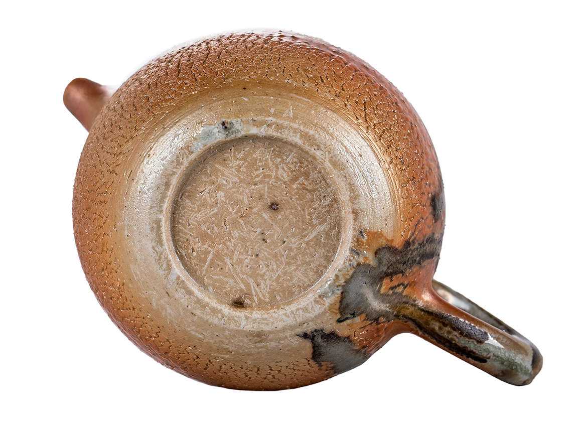 Чайник # 51857, дровяной обжиг, керамика Дэхуа, 180 мл.