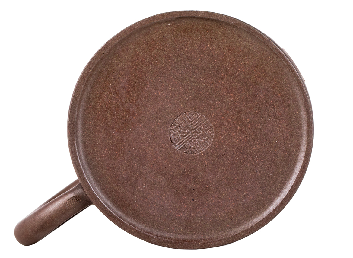 Чайник # 51858, исинская глина, дровяной обжиг, ручная работа,  220 мл.