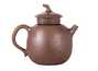 Чайник # 51859, исинская глина, дровяной обжиг, ручная работа, 140 мл.