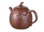 Чайник # 51859, исинская глина, дровяной обжиг, ручная работа, 140 мл.