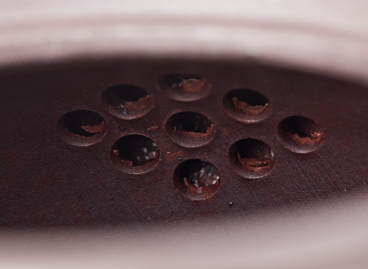 Чайник # 51862, исинская глина, дровяной обжиг, ручная работа, 240 мл.