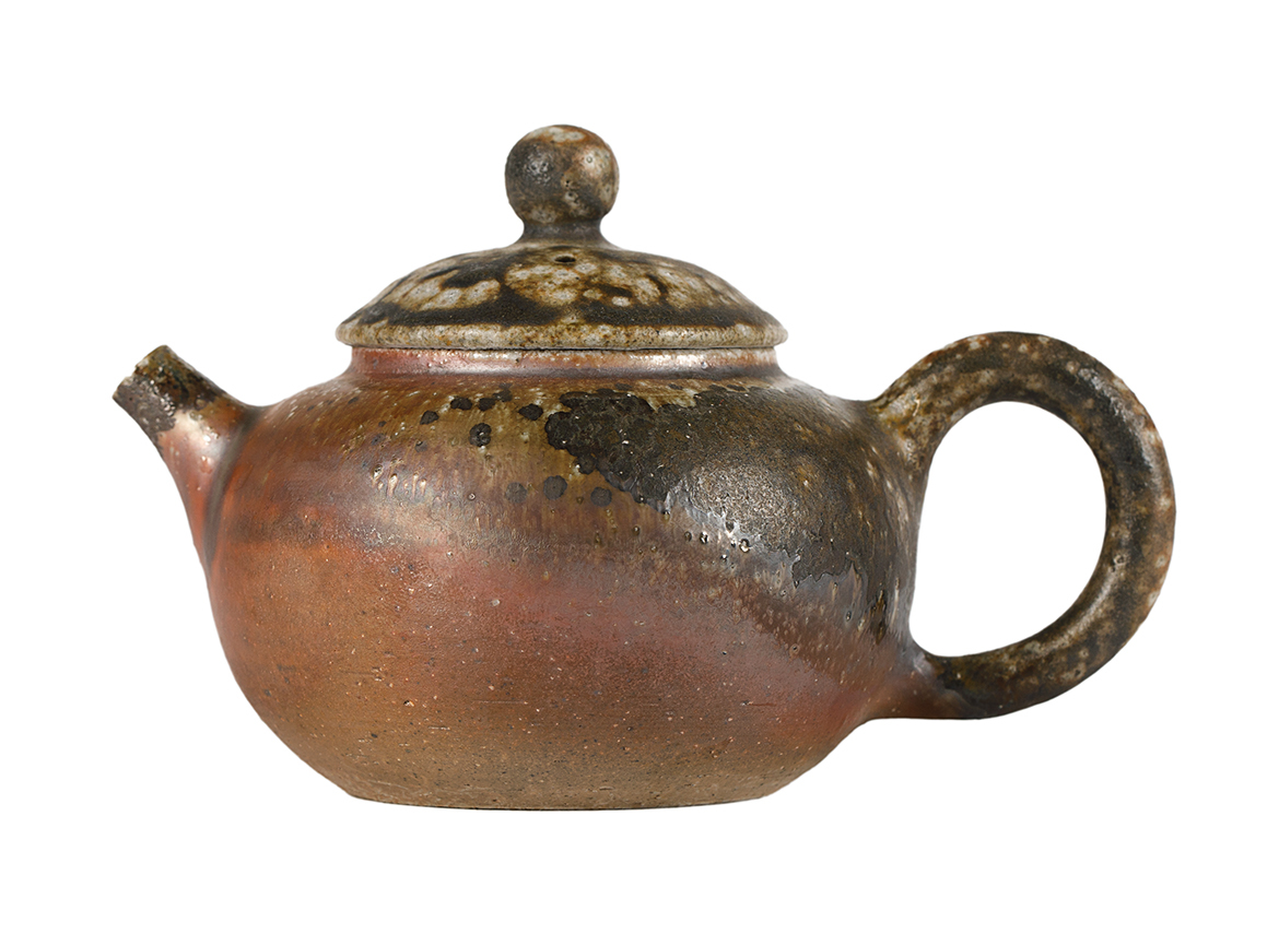 Чайник # 51868, керамика Дэхуа, дровяной обжиг, 170 мл.