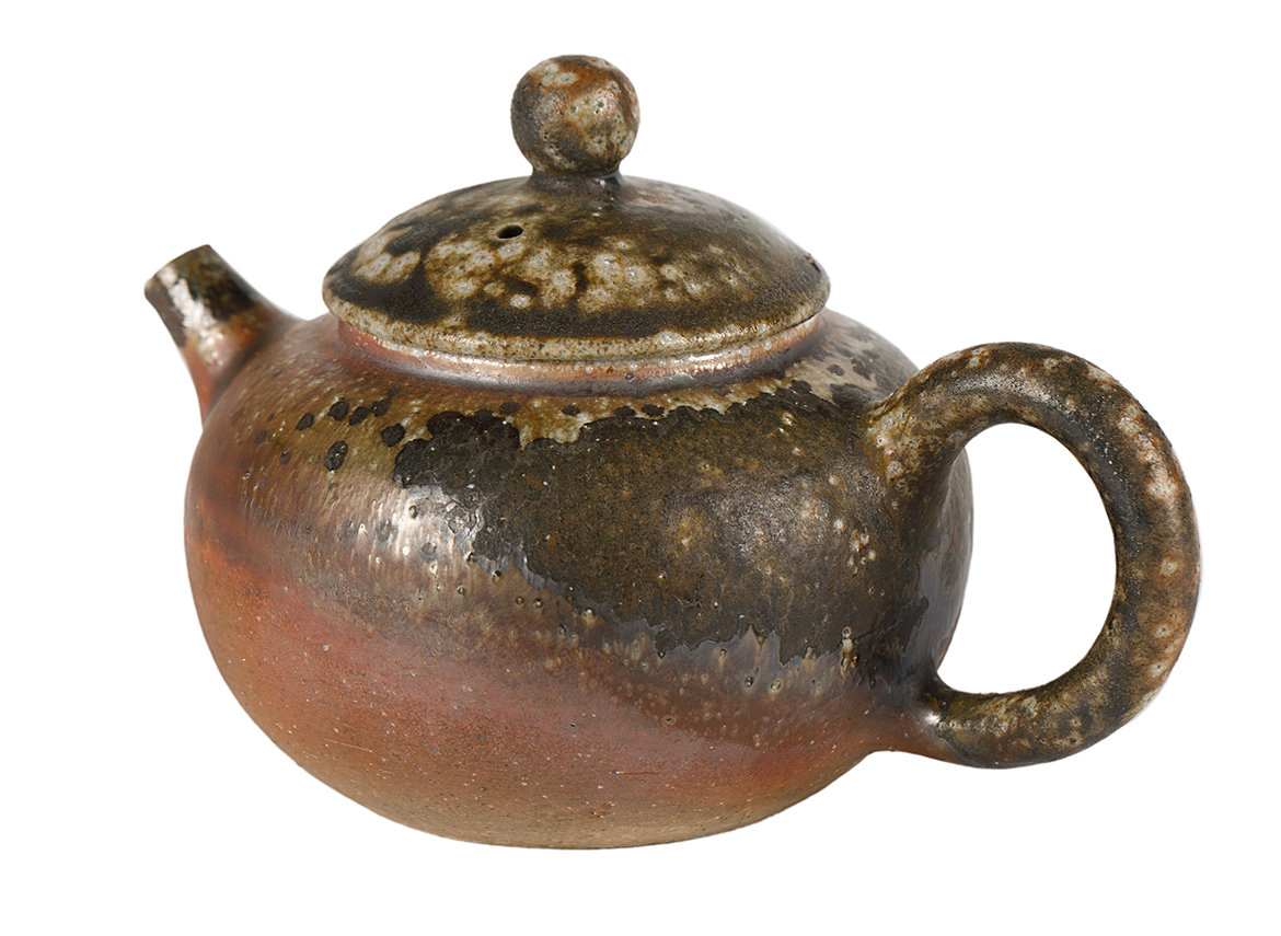 Чайник # 51868, керамика Дэхуа, дровяной обжиг, 170 мл.