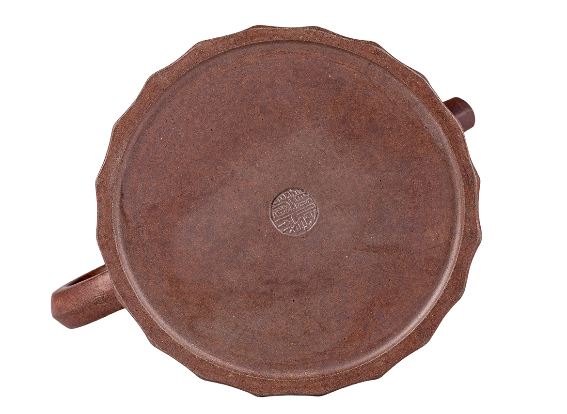 Чайник # 51872, исинская глина, дровяной обжиг, ручная работа, 240 мл.