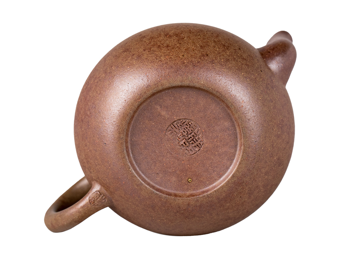 Чайник # 51877, исинская глина, дровяной обжиг, ручная работа, 100 мл.