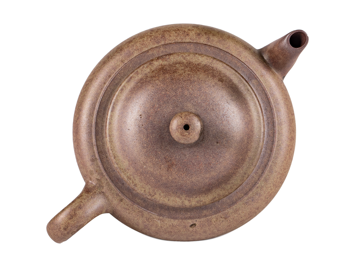 Чайник # 51878, исинская глина, дровяной обжиг, ручная работа, 190 мл.