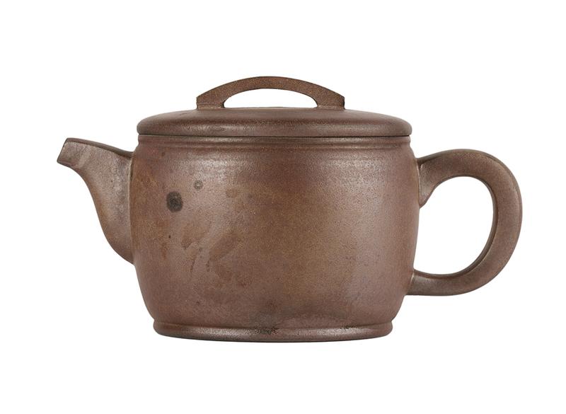 Чайник # 51882, дровяной обжиг/исинская глина, ручная работа, 190 мл.