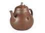 Чайник # 51883, дровяной обжиг/исинская глина, ручная работа, кинцуги, 140 мл.