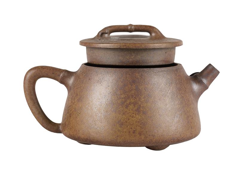 Чайник # 51885, дровяной обжиг/исинская глина, 250 мл.