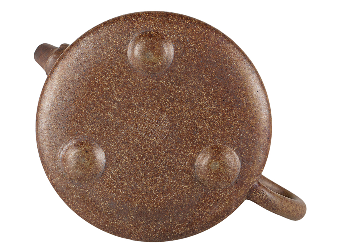 Чайник # 51885, дровяной обжиг/исинская глина, ручная работа,  250 мл.