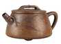Чайник # 51885, дровяной обжиг/исинская глина, ручная работа,  250 мл.