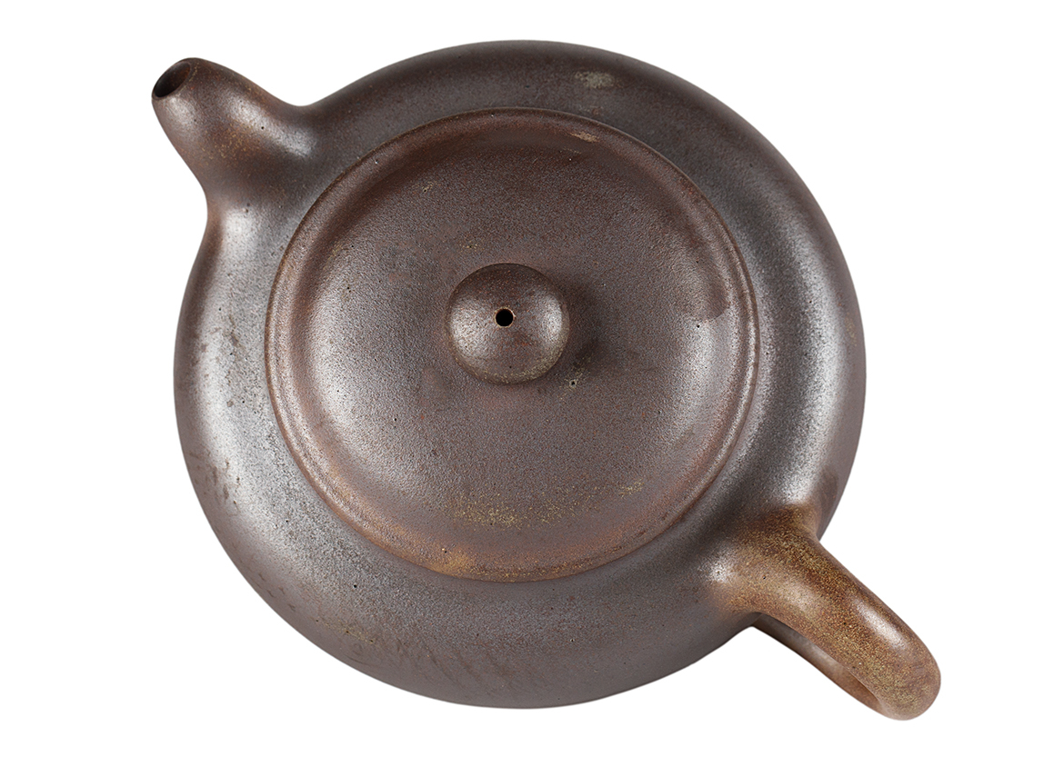 Чайник # 51886, дровяной обжиг/исинская глина, ручная работа, 250 мл.