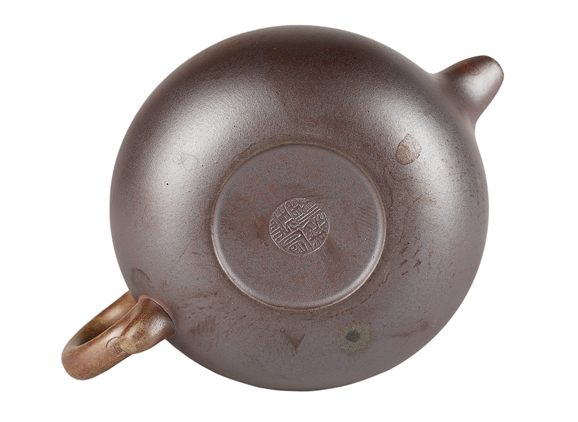 Чайник # 51886, дровяной обжиг/исинская глина, ручная работа, 250 мл.