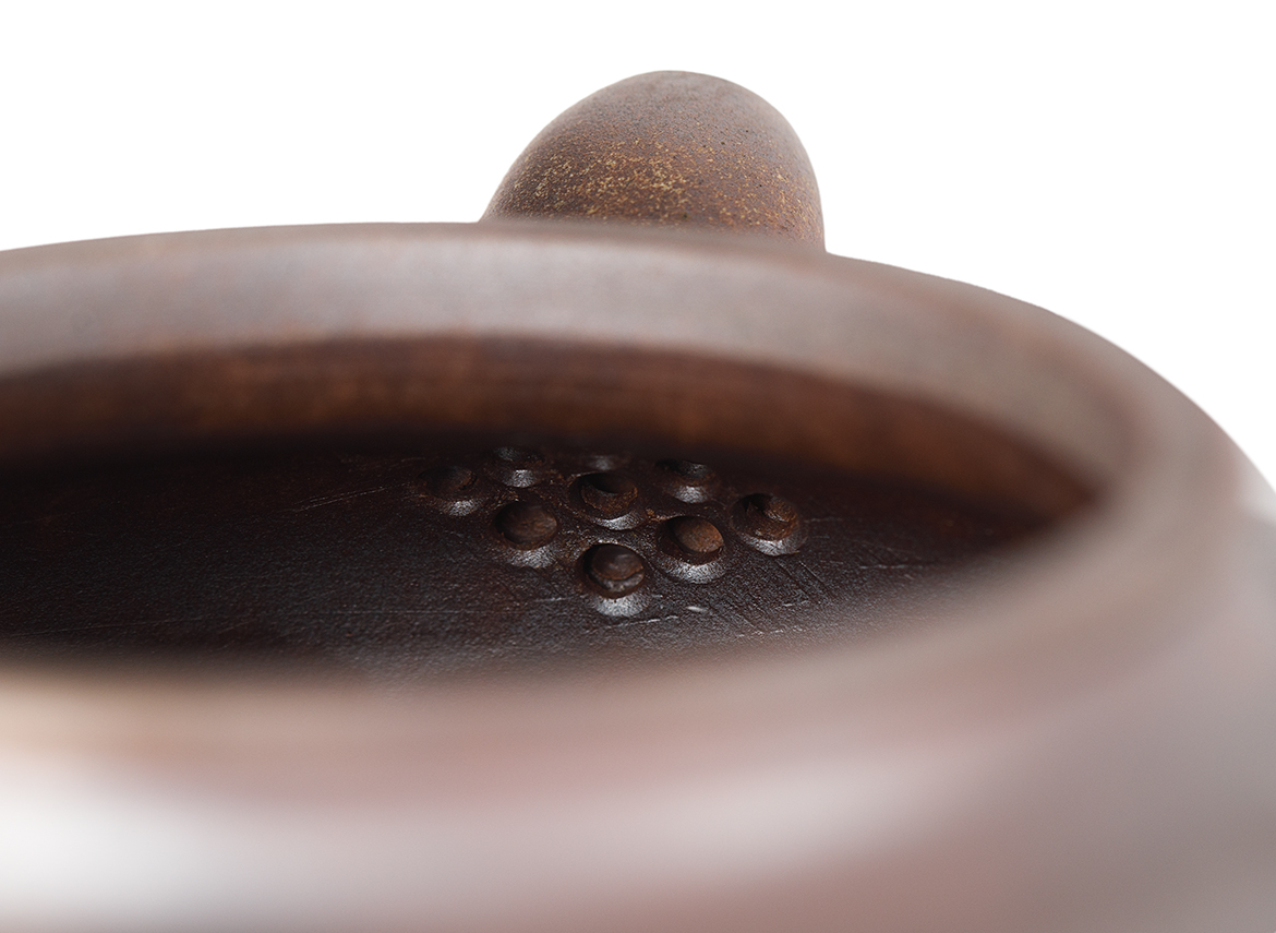 Чайник # 51886, дровяной обжиг/исинская глина, ручная работа, 250 мл.