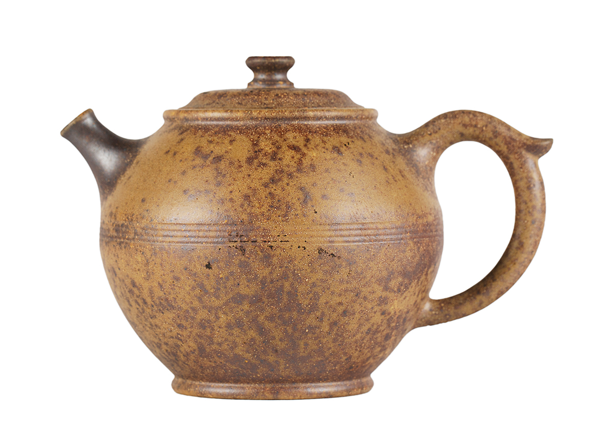 Чайник # 51887, дровяной обжиг/исинская глина, ручная работа, 200 мл.