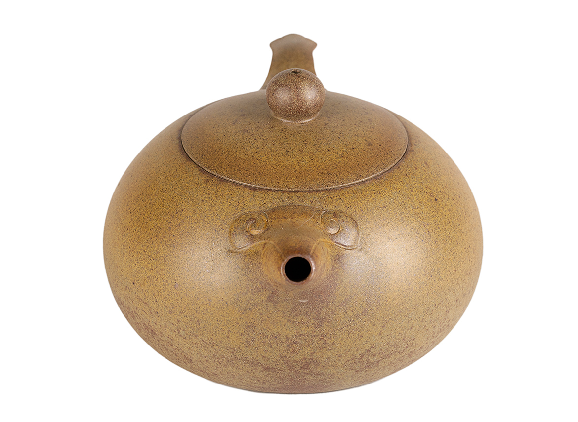 Чайник # 51893, дровяной обжиг/исинская глина, ручная работа, 240 мл.