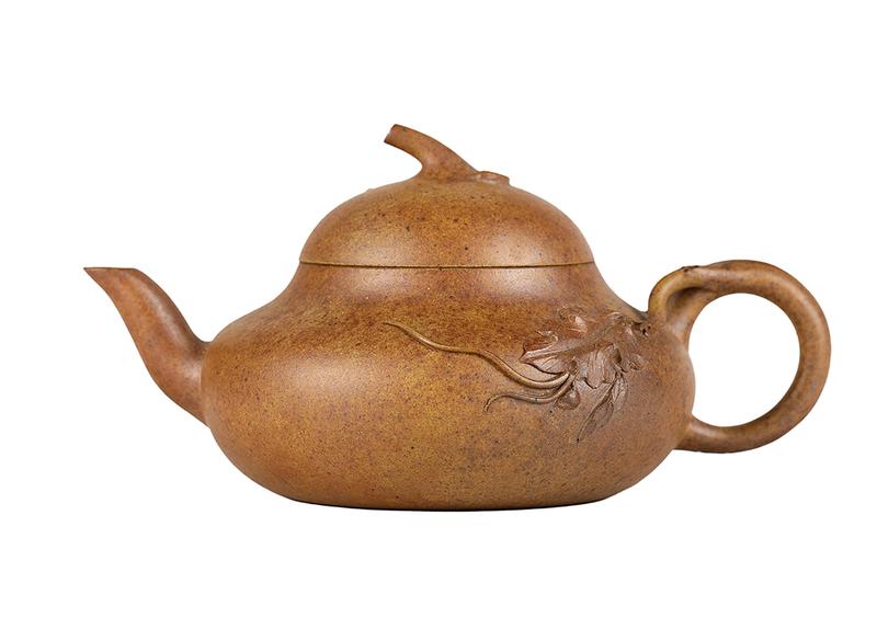 Чайник # 51894, дровяной обжиг/исинская глина, ручная работа, 170 мл. Чайник # 51894, дровяной обжиг/исинская глина, ручная работа, 170 мл.