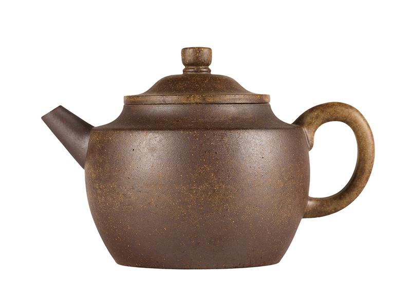 Чайник # 51895, дровяной обжиг/исинская глина, ручная работа, 250 мл.