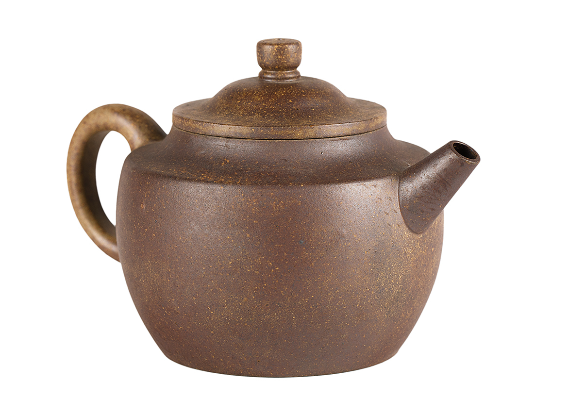 Чайник # 51895, дровяной обжиг/исинская глина, ручная работа, 250 мл.