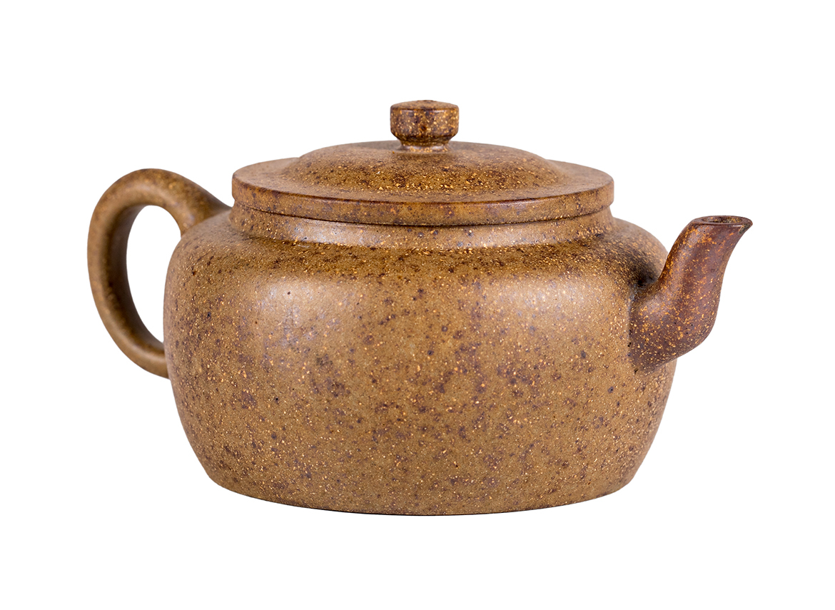 Чайник # 51900, дровяной обжиг/исинская глина, ручная работа,  150 мл.